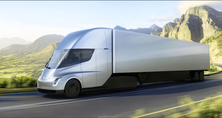 Tesla has recently unveiled the Tesla Semi, an electric truck.