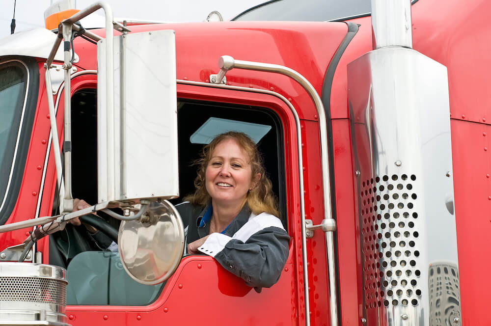 The course offered by Calhoun Community college aims to encourage women in trucking.