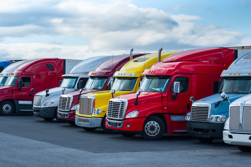 How does a not at fault accident affect a truck business?